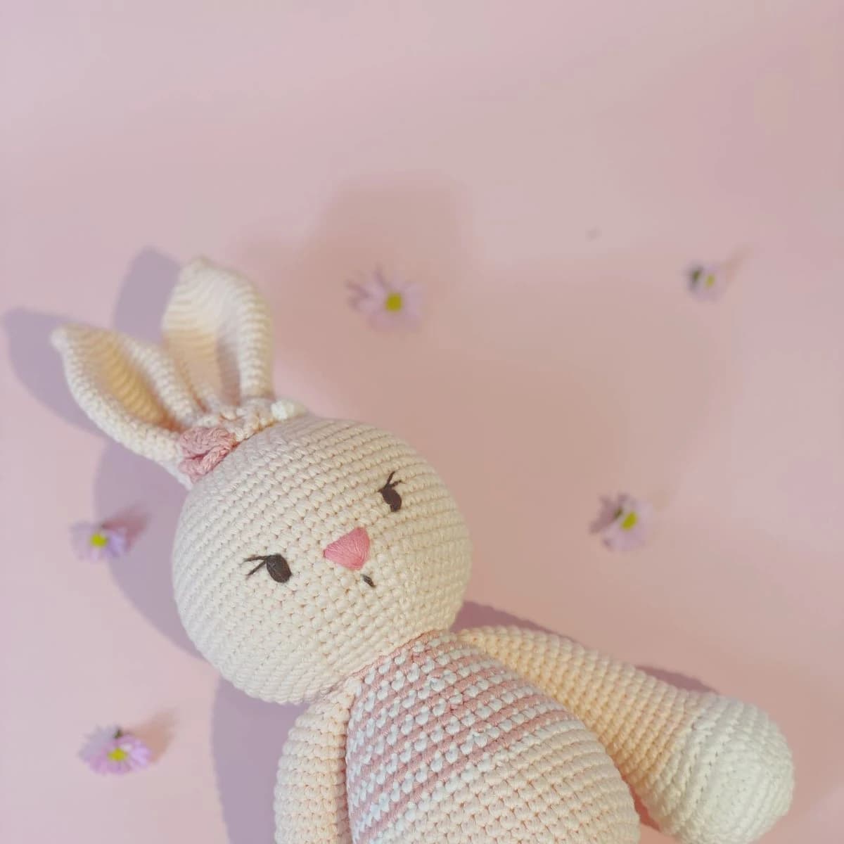 Amigurumi Tavşan, Krem