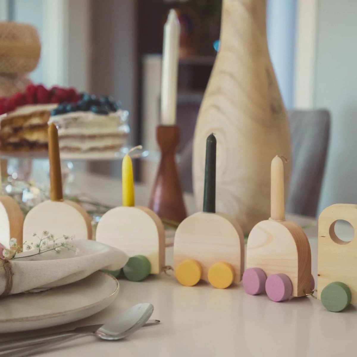 Ahşap Vagonlu Tren